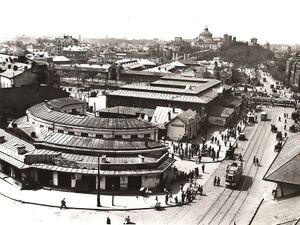1935 Piaţa Bibescu Vodă, 1935.jpg