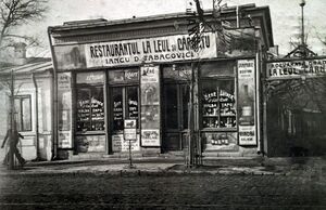 Restaurantul-grădină La leul și cârnatul 01 str. 11 Iunie nr. 58.jpg