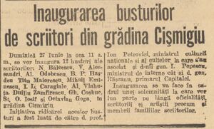 Cismigiu busturi ziarul Timpul 25.06.1943.jpg