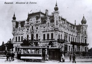 1926 Palatul Ministerului de Externe (Palatul Sturdza) în perioada interbelică.jpg