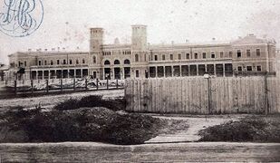 Gara de Nord, la câteva zile după inaugurare.