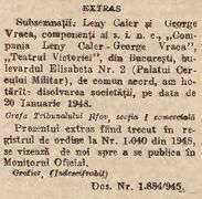 Monitorul Oficial al României. Partea a 2-a, 116, nr. 173, 29 iulie 1948