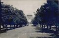 Sos. Kiseleff si vechiul Arc de Triumf in jur de 1927