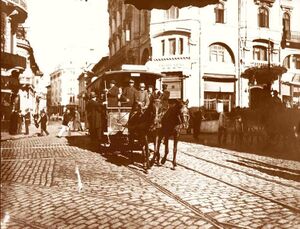 1918 Hotel Palace, intersecţia Bdului Elisabeta cu str. Brezoianu.jpg