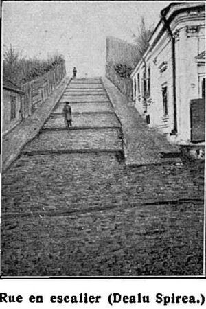 Strada scăricică din cartierul Uranus. Aici în 1906..jpg