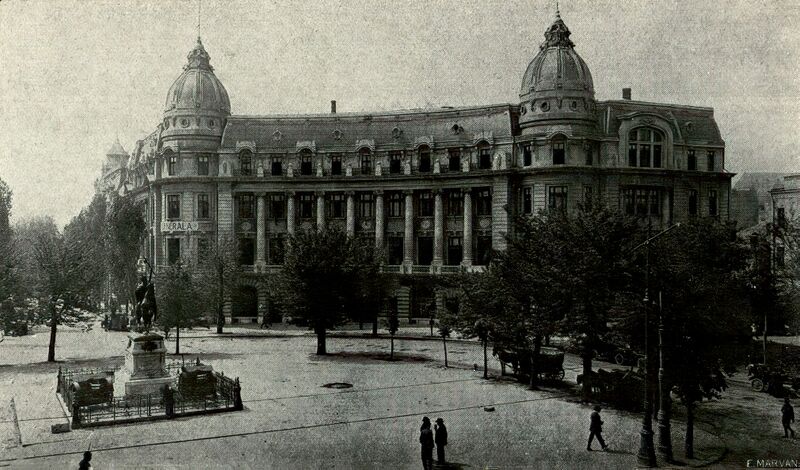 File:Piața Universității, 1927 Palatul Societății de asigurare Generala.jpg