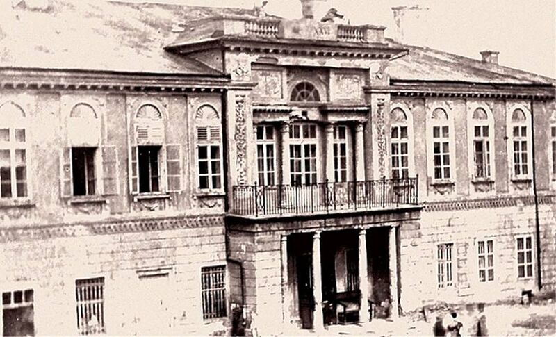 File:1861 Prefectura Poliţiei în casa Meitani 1861 Moritz Benedict Baer.jpg