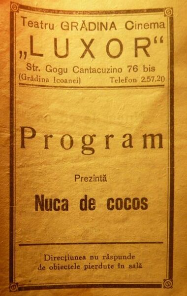 File:Cinema Luxor 1946 -Gradina Icoanei.jpg