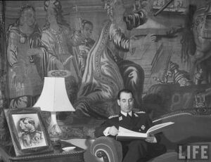 Ernest Urdarianu, Min. to the Royal Palace.jpg