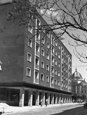 Strada Doamnei Spre Spitalul Coltea 1961.jpg