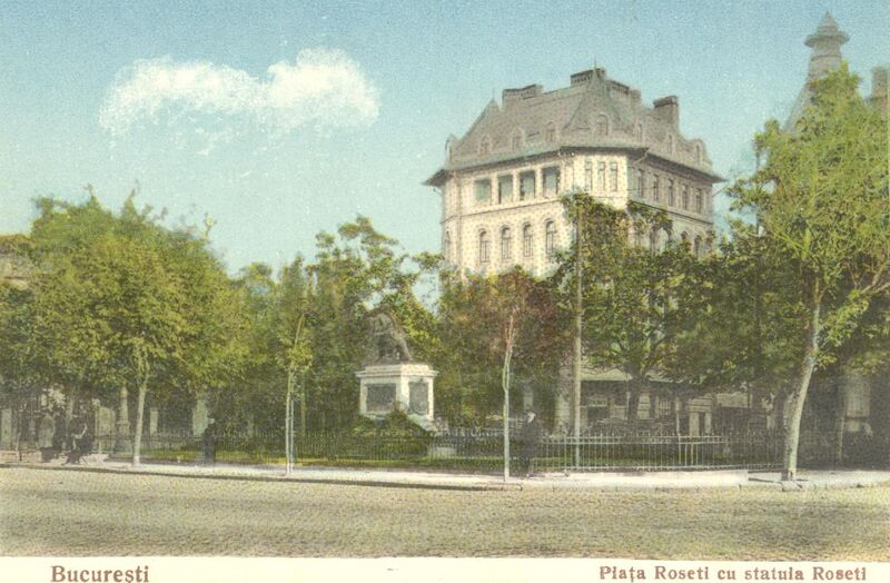 File:1910 Piaţa Roseti cu statuia Roseti.jpg