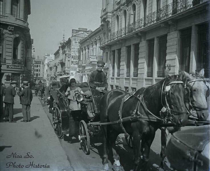 File:Str. Constantin Mille (Sărindar) în 1929 - vedere din Calea Victoriei.jpg
