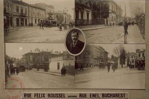 Rue Felix Roussel ancienne. Rue Enei, Bucharest 2.jpg