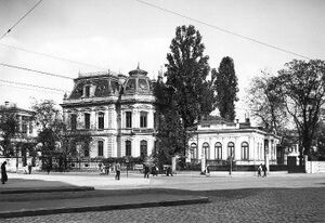 1935 mai, Bulevardul Brătianu colț cu str. Batiștei.jpg