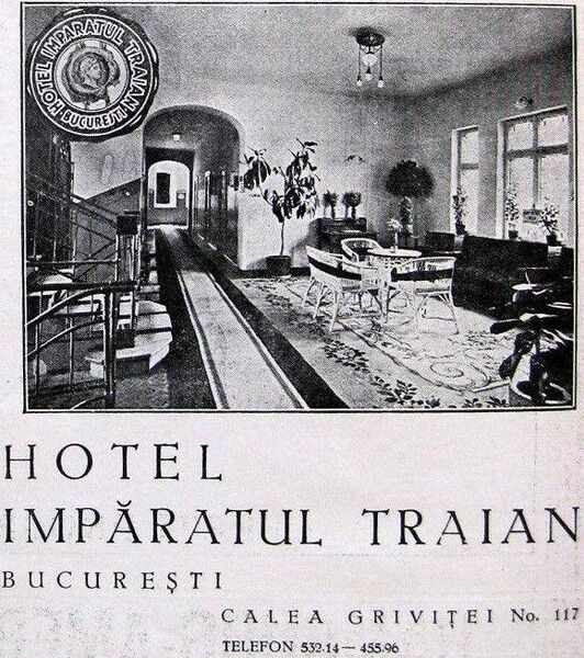 File:Hotel Imparatul Traian - Bucuresti - anii 30.jpg